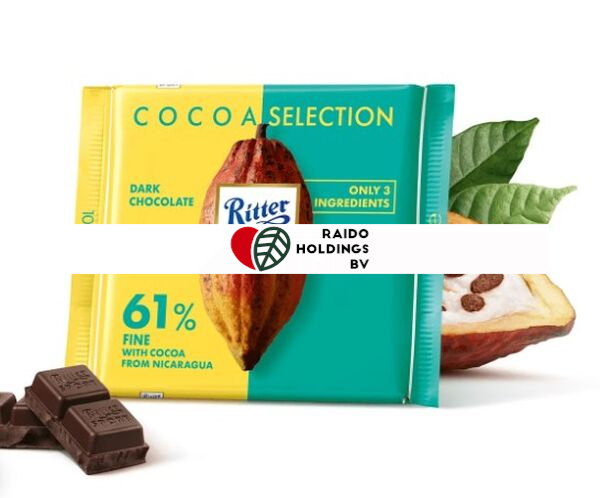 Ritter Sport Cocoa 61% Nicaragua 100 g