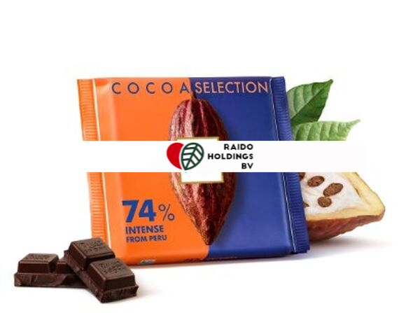 Ritter Sport Cocoa 74% Peru 100 g