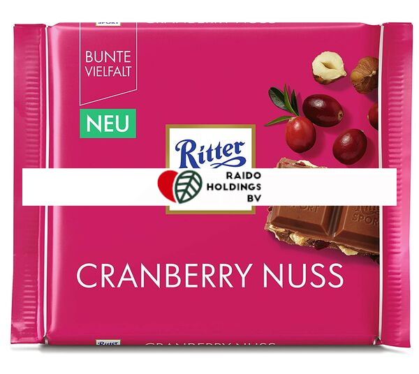 Ritter Sport Cranberry&Hazelnuts 100 g