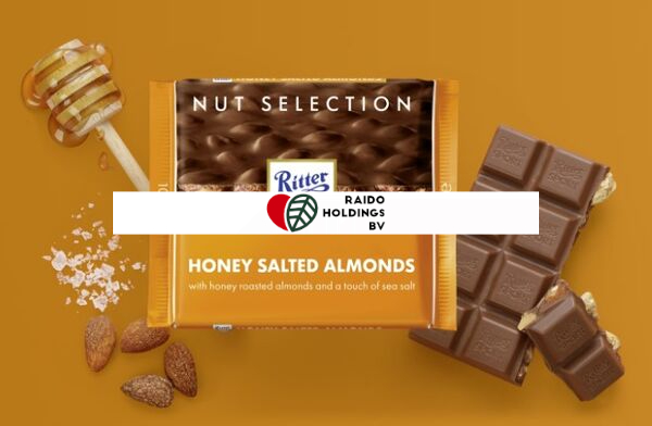 Ritter Sport Honey Salt Almonds 100 g