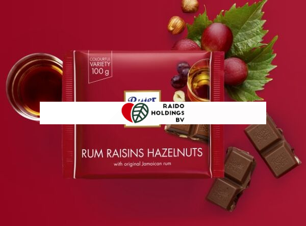 Ritter Sport Rum and Raisin 100 g