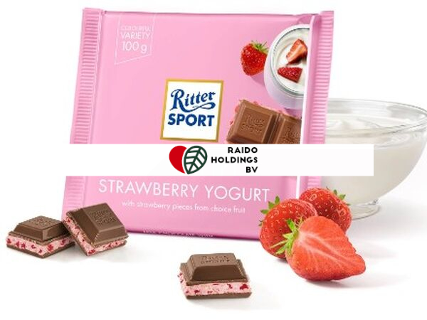 Ritter Sport Strawberry Yogurt 100 g