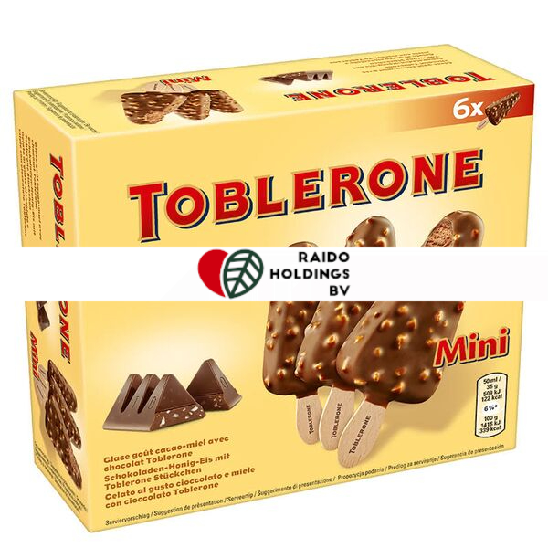 Toblerone Ice Cream Mini Stick 6x50ml