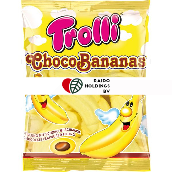 Trolli Mallow Choco Banans 150g