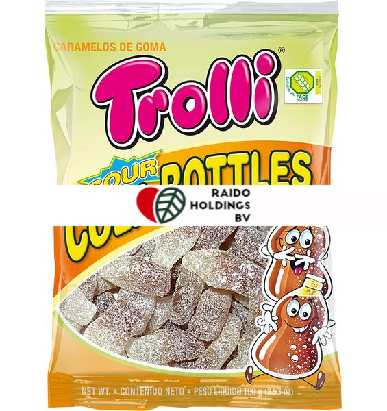 Trolli Sour Cola Bottles 100g