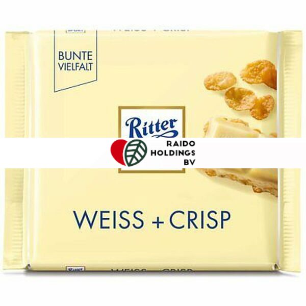 Ritter Sport White + Crisp 100 g