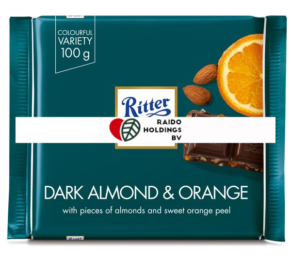 Ritter Sport Almond Orange 100 g