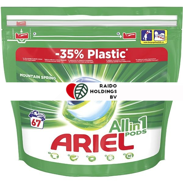 Ariel Caps Pods Ms 67 Washes