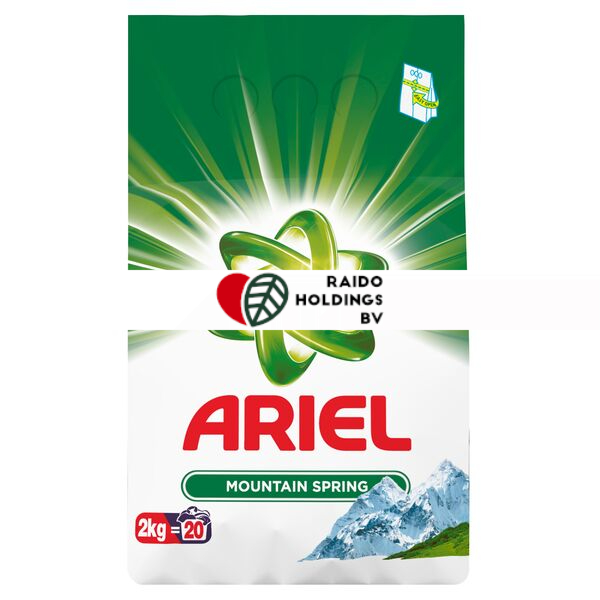 Ariel Washing Powder Automatic Mountain Spring 20w 2kg