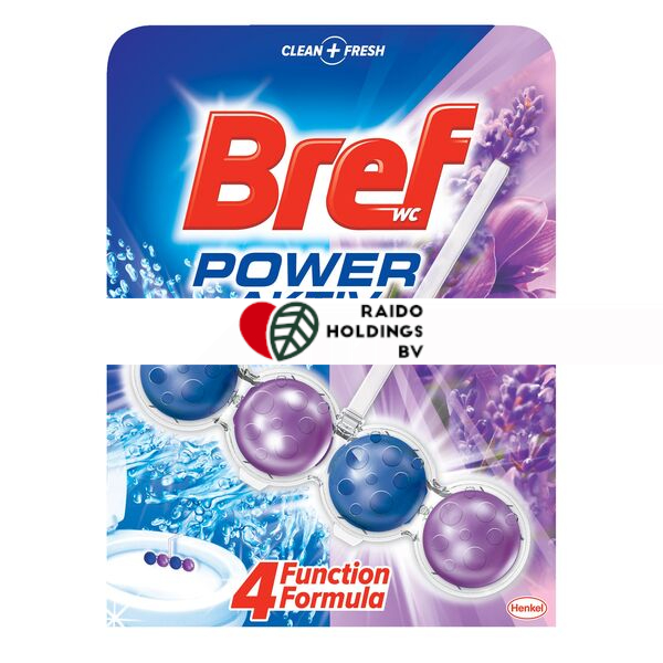 Bref WC Freshener Power Active Lavender 50g