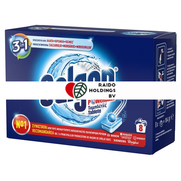 CALGON TABS 8 PCS ANTICALCAR 3IN1