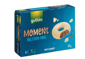 Gullon Big Choco Ring Blanco Caja 180 g