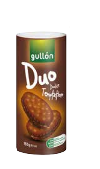 Gullon Duo Doble Tentación Paquete 165 g