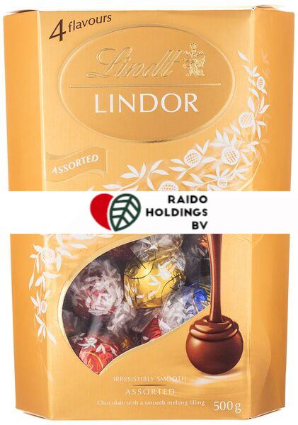 Lindor Gold Assorted Cornet 500G