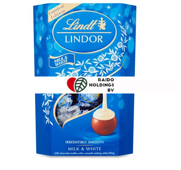 Lindt Lindor Milk & White 200 g