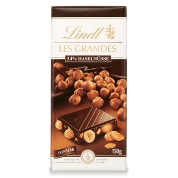 Lindt Grand Noisette Noir 150 g