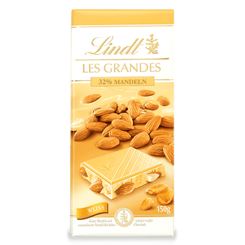 Lindt Grand White Salted Almonds 150 g
