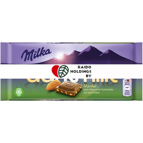Milka Dark Milk Almond 85 g