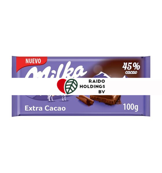 Milka Extra Cocoa 45 % 100 g