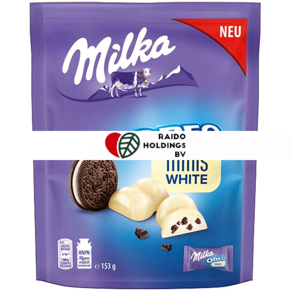 Milka Oreo 153g Minis White