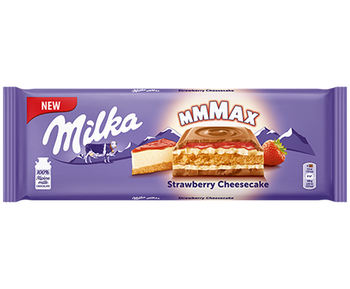 Milka Strawberry Cheesecake 300g
