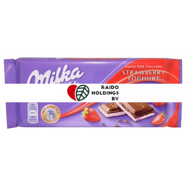 Milka Strawberry & Yoghurt 100 g