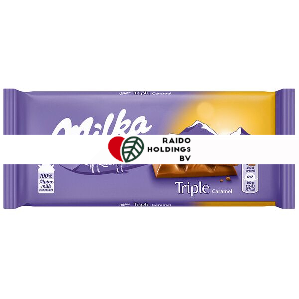 Milka Triple Caramel 90 g