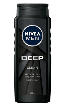 Nivea Shower Gel Deep Black 500ml
