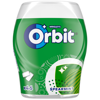 Orbit Spearmint bottle 46 pellets