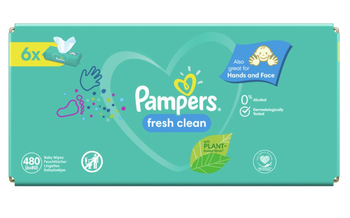 PAMPERS SERV FRESH CLEAN (6*80)