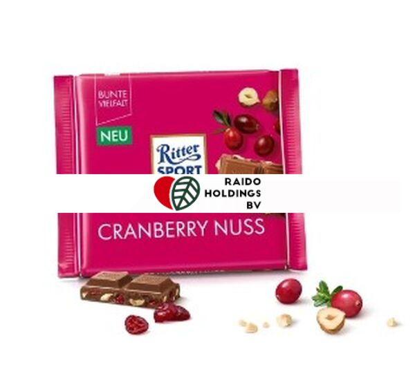 Ritter Sport Cranberry&Hazelnuts 100 g