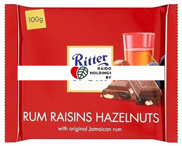 Ritter Sport Rum and Raisin 100 g