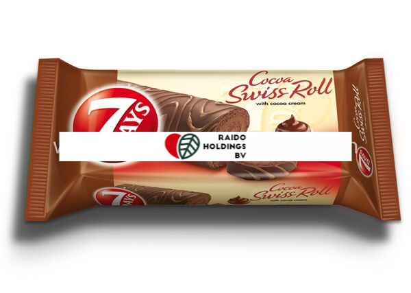 Swiss Roll 7 Days Cocoa Glazed 200 g